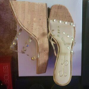 Jessica Simpson size 11 wedge sandals